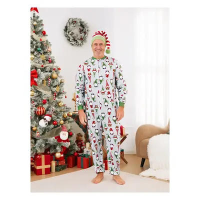 Christmas Family Matching Gnome All-over Print Long-sleeve Romper Pajamas Sets