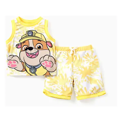 PAW Patrol Boys/Girls Chase/Marshall/Skye/Rubble Children's Sports and Leisure Tie-Dye Print Eff