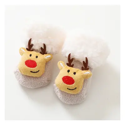 Baby's Christmas Socks, Winter Warm Thickened Coral Velvet Floor Socks