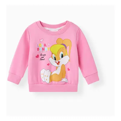 Looney Tunes Baby Boy/Girl Cartoon Animal Print Cotton Long-sleeve Sweatshirt