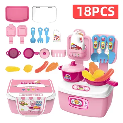 Kitchen/Tool Box/Beauty Hair Salon/Doctor Kit Kids Role Play Set Pretend Play Tool Toys