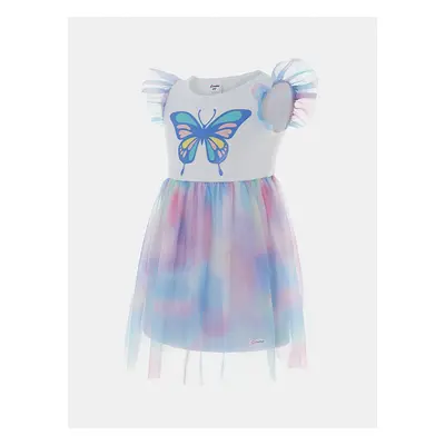 Go-Glow Illuminating Butterfly Dress With Light Up Skirt Including Controller (Built-In Battery)