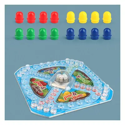 Kids Flying Chess Toy - Multiplayer Family Interactive Educational Tabletop Board Game