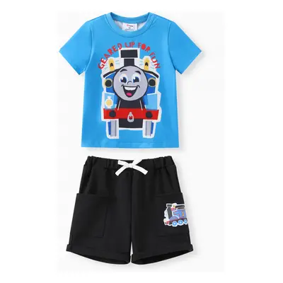 Thomas & Friends Toddler Boys 2pcs Character Print Tee with Shorts Set