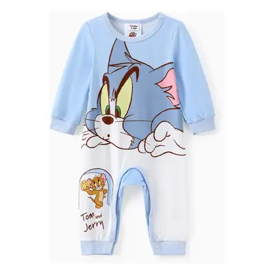 Tom and Jerry Baby Boy/Girl Cute Pattern Print Jumpsuit