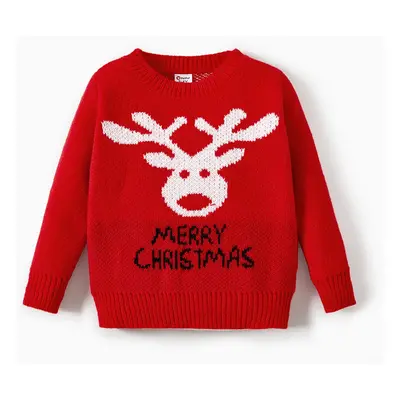 Christmas Family Matching Suits - Childlike Christmas Pattern, Medium Thickness, Long Sleeve