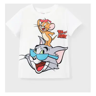 Tom and Jerry Family Matching Graphic Print Short-sleeve Naia™ Tee