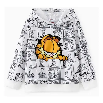 Garfield Kids Boy 1pc Graphic Comic Print Hoodie