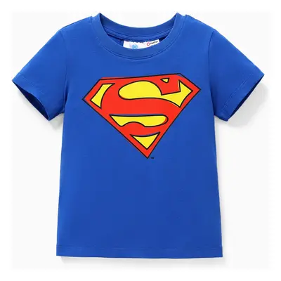 Justice League Toddler Boy Logo Print Short-sleeve Cotton Tee