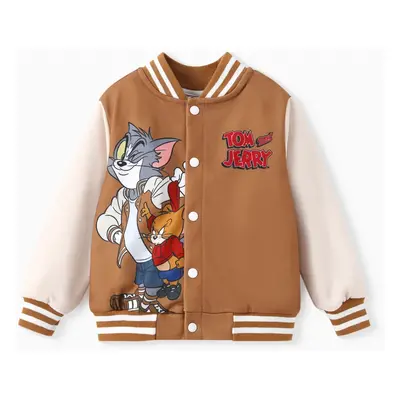 Tom and Jerry Toddler/Kid Boy/Girl Colorblock Long-sleeve Jacket