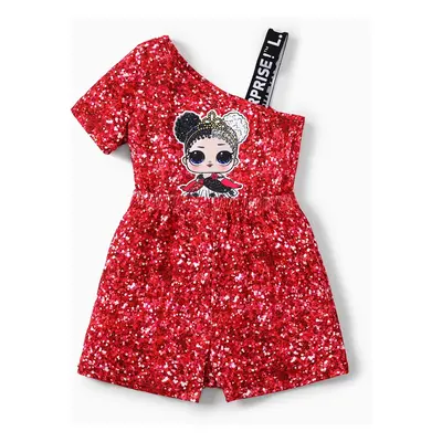 L.O.L. SURPRISE! Toddler Girl/Kid Girl Off-shoulder jumpsuit