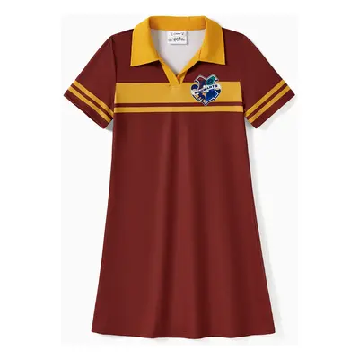 Harry Potter Family Matching College Badge Polo T-Shirt/Dress/Romper