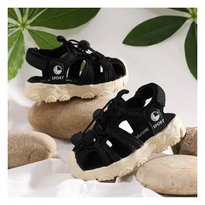 Toddler/Kid Sporty Solid Color Rubber Sandals