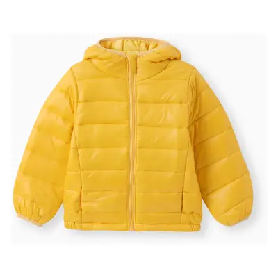 Kid Boy/Kid Girl Hooded Cotton-Padded Jacket