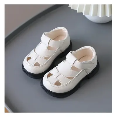 Toddlers/Kids Girl/Boy Casual Solid Hollow Out Leather Sandals