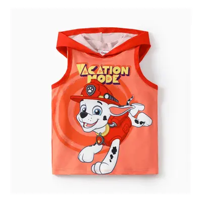 Paw Patrol Toddler Boys/Girls 1pc Character Print Summer Hooded Top