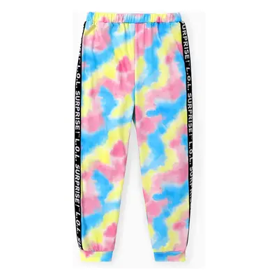 L.O.L. SURPRISE! Kid Girl Graphic Print Long-sleeve Tie-dye Top or Pants