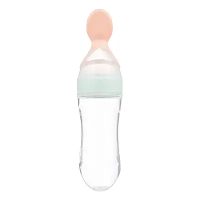 Silicone Baby Food Dispensing Spoon, 90ml / 3oz Infant Food Squeeze Feeder