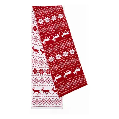 Matching Christmas Scarves for Adult and Kids Isle Fair Pattern