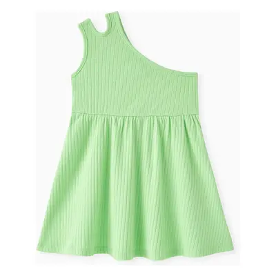 Toddler Girl Textured Solid Sleeveless Dress