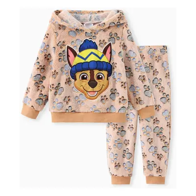 PAW Patrol Toddler Girl 2pcs Skye Chase Fleece Hoodie with Pants Set