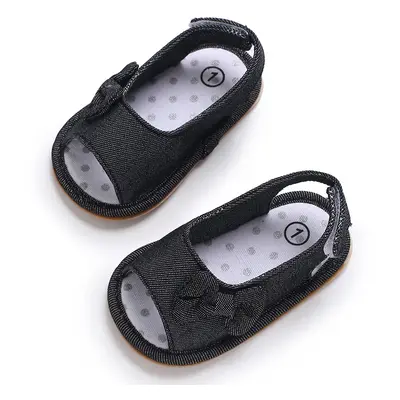 Baby / Toddler Girl Pretty Solid Bowknot Sandals