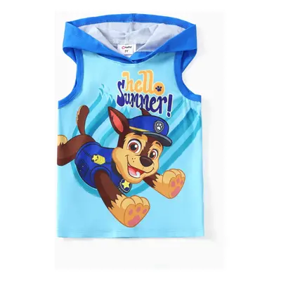 Paw Patrol Toddler Boys/Girls 1pc Character Print Summer Hooded Top