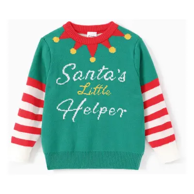 Toddler Boy/Girl Childlike Letter Sweater