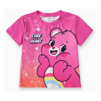 Care Bear Toddler/Kid Boys/Girls 1pc Character Gradient Print T-shirt