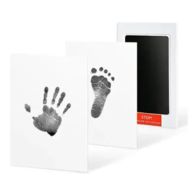 Non-Toxic Baby Handprint Footprint Inkless Hand Inkpad Watermark Infant Souvenirs Casting Clay N