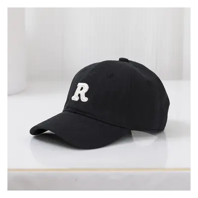 R Letter Embroidery Sun Protection Baseball Cap for Mommy and Me