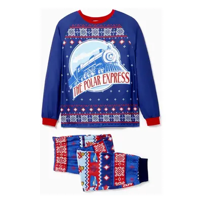 The Polar Express Christmas Family Matching Big Graphic Allover Pajamas (Flame Resistant)