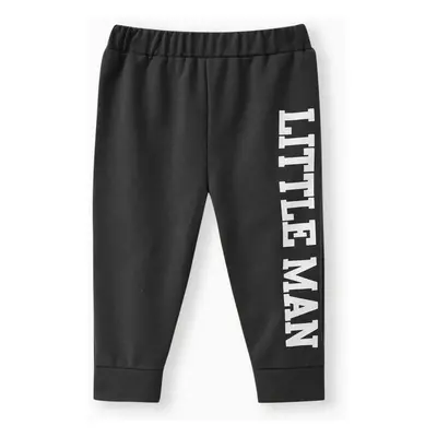 Baby Boy Letter Print Casual Sweatpants