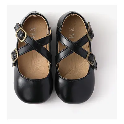 Toddler & Kids Sweet Cross Strap Velcro Shoes