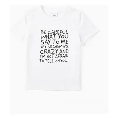 Baby / Toddler Letter Print Tee