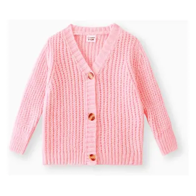 Baby Knit Cardigans Button Sweater Coat