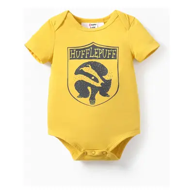 Harry Potter 1pc Baby Boy/girl College Badge Pattern Romper