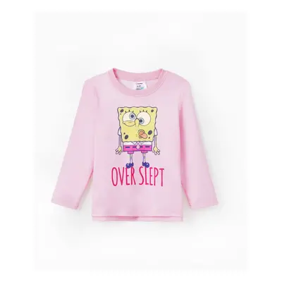 SpongeBob SquarePants Family matching 1pc Character Letter Print Top