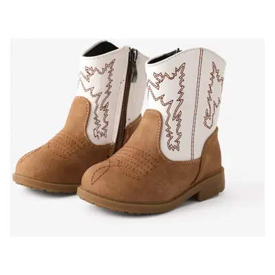 Toddler & Kids Pretty Embroidered Cowgirl Boots