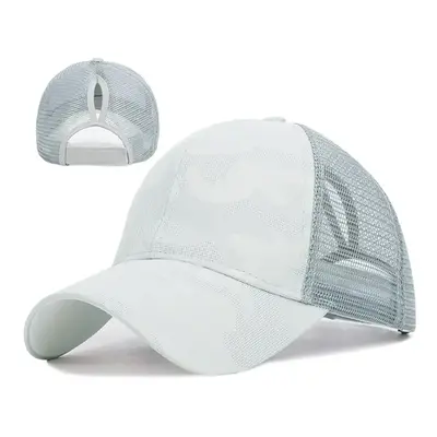 Kids Girl/Boy Sporty Fashionable and Trendy Ponytail Mesh Baseball Cap