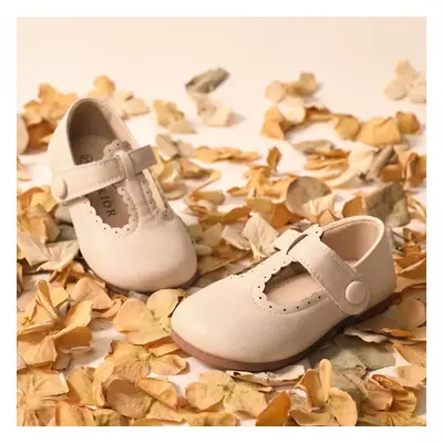 Toddler/Kids Girl Casual Solid Velcro Leather Shoes