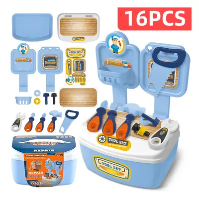 Kitchen/Tool Box/Beauty Hair Salon/Doctor Kit Kids Role Play Set Pretend Play Tool Toys