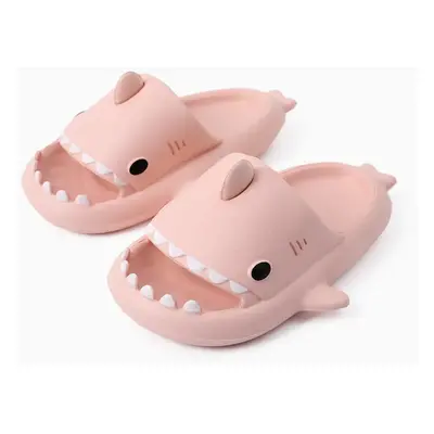 Toddler/Kids Unisex Solid Color Shark Shaped Slippers