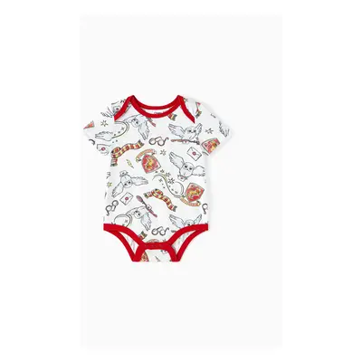 Harry Potter Baby Boy/Girl Short-sleeve Graphic Print Naia™ Romper