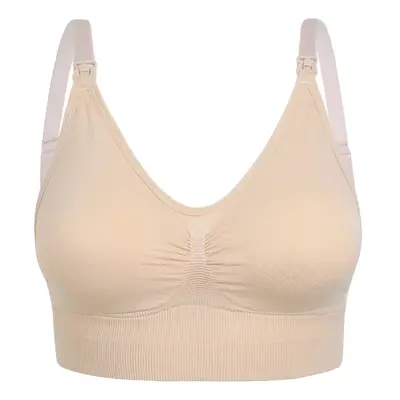 Plus Size Maternity Nursing Sports Bra for Yoga with Front Closure