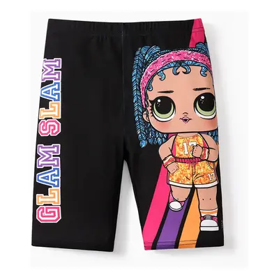 L.O.L. SURPRISE! Kid Girl Eco-friendly RPET Fabric Character Print Leggings Shorts