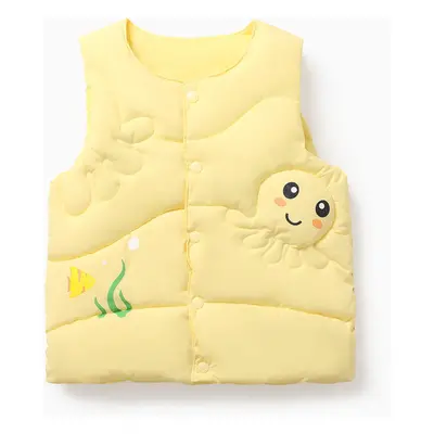 Toddler Boy/Toddler Girl Cotton-Padded Jacket Vest