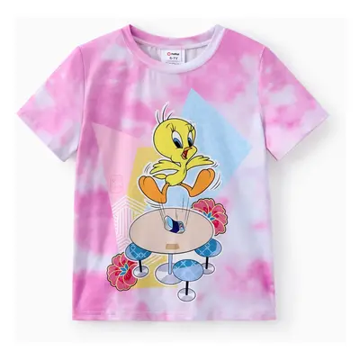 Looney Tunes Kid Boys/Girls Bug Bunny 1pc Tie-dye Funny Character Print Tee