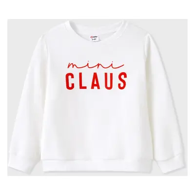 Family Matching Family Claus Long Sleeves Sweatshirt/Romper