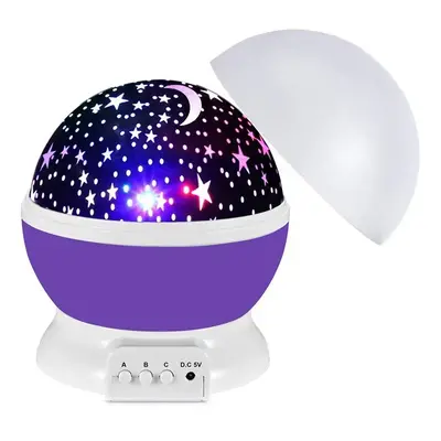 Star and Moon Night Light for Kids Universe Star Sea Birthday Night Light Projection Lamp